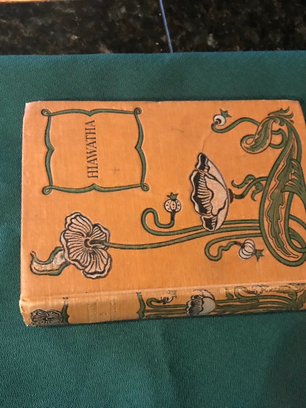 Antique book - Hiawatha